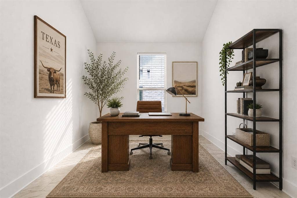 942 Lawless Lane, Fate, TX 75087 AI generated office