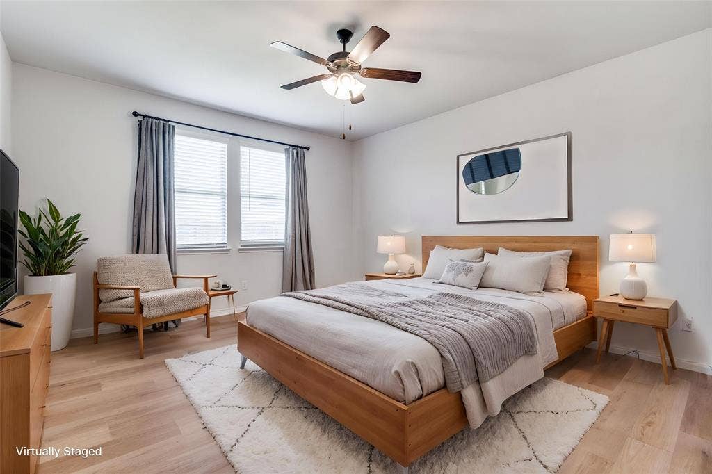 3094 Maverick Drive, Heath, TX 75126 Large Primary Bedroom on the lower level