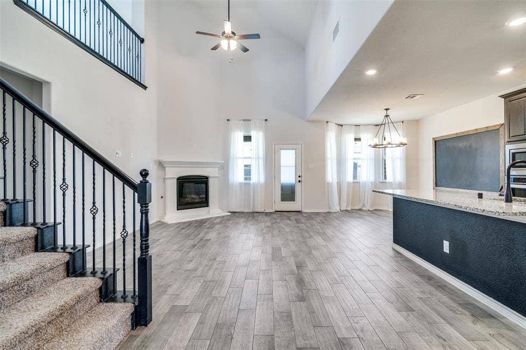 3094 Maverick Drive, Heath, TX 75126 Open to kitchen and dining area