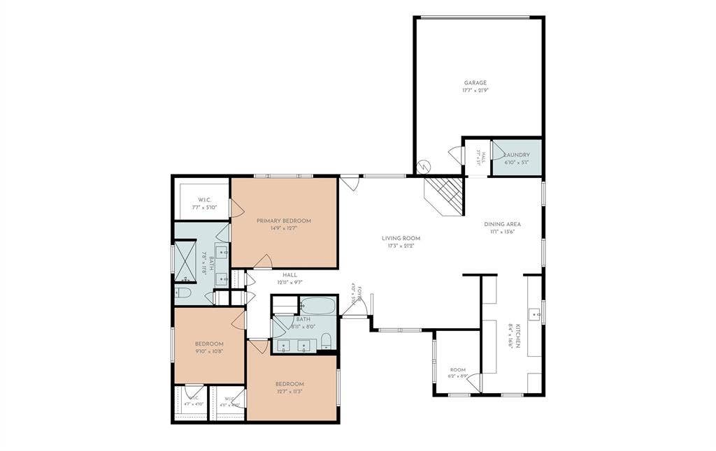 7321 Burke Circle, Plano, TX 75025 Floor plan