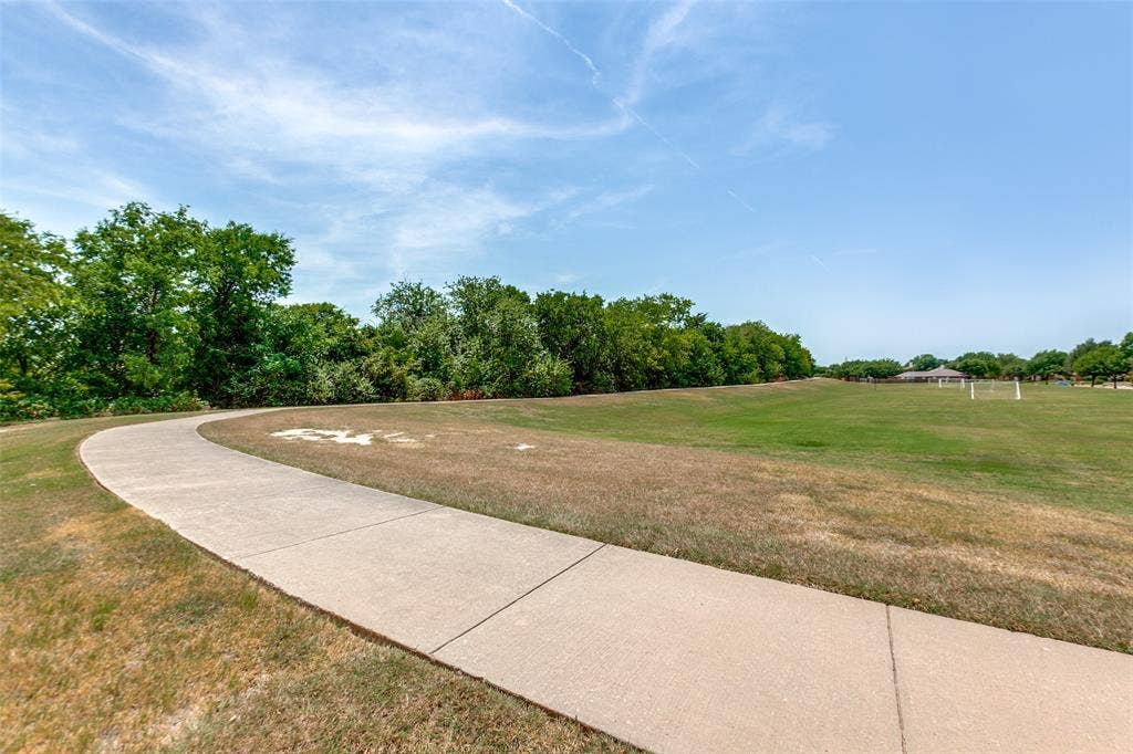162 Shelby Trace, Murphy, TX 75094 Walking trail and a soccer field