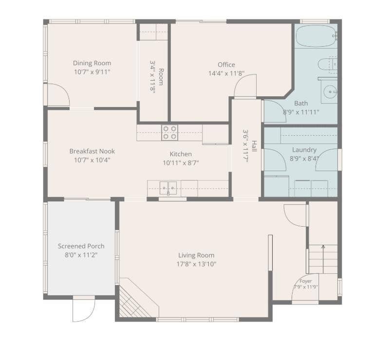 325 Bolton Road, Granbury, TX 76049 First floor