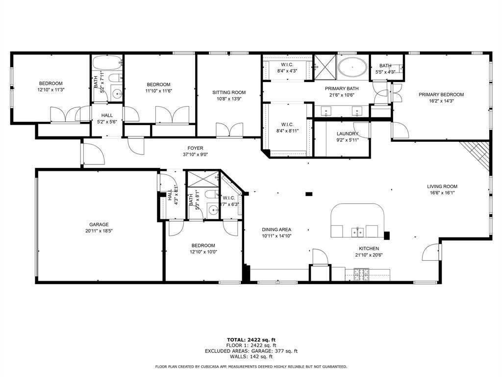 1821 Stonewall Road, Argyle, TX 76226 Floor plan
