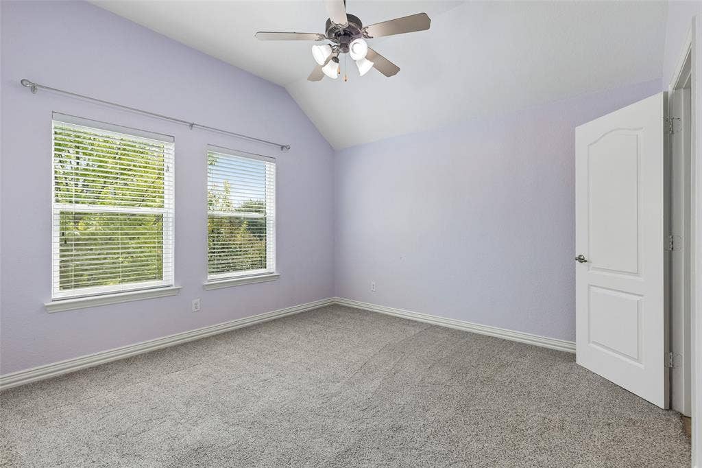 7975 Bishop Drive, Frisco, TX 75036 2nd level guest bedroom with en-suite bathroom.