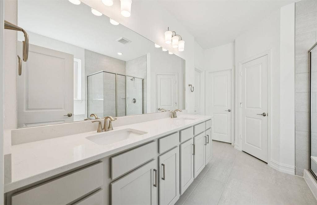 4821 Ripley Avenue, Celina, TX 75009 *Floorplan representation, not actual home - Owner's private bath with double vanity