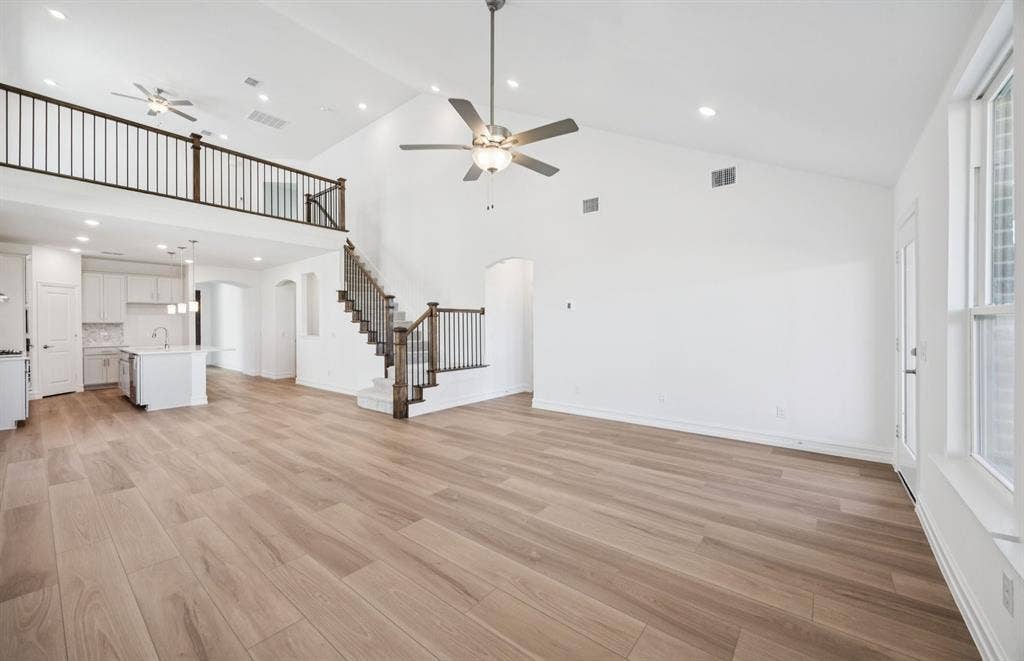 4821 Ripley Avenue, Celina, TX 75009 *Floorplan representation, not actual home - Gathering room with view of main living areas