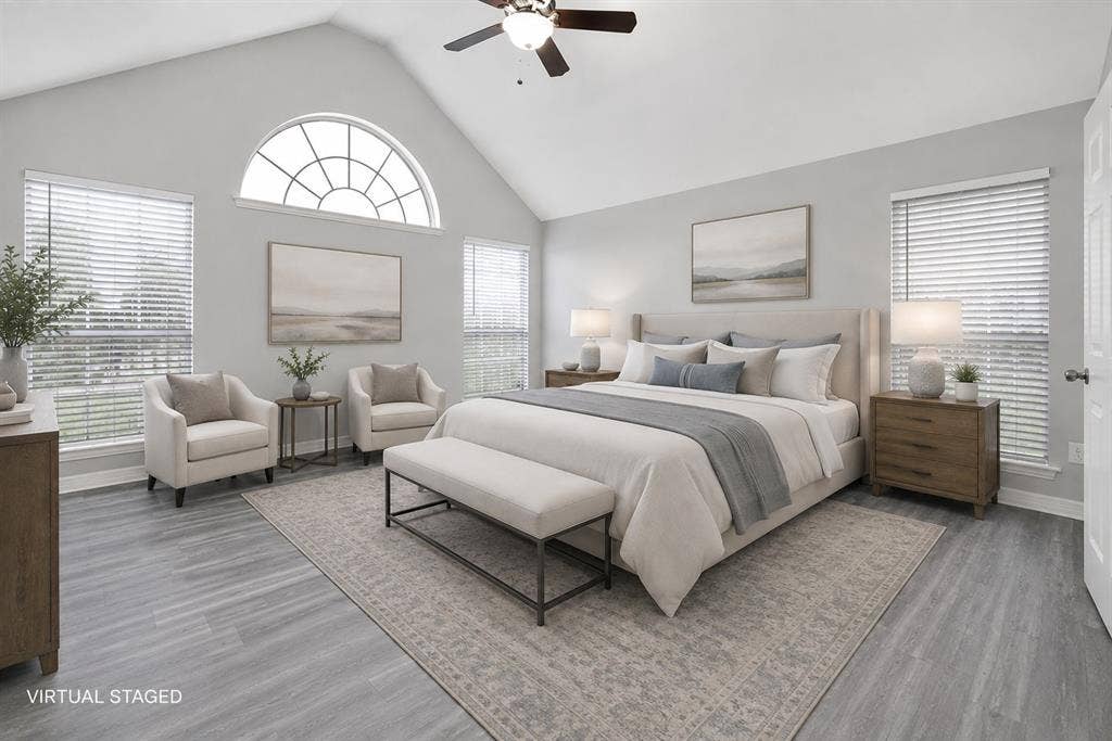 4500 Portrait Lane, Plano, TX 75024 Virtually Staged Primary Bedroom