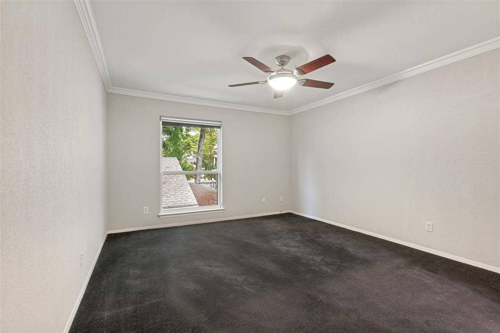 6362 Southpoint Drive, Dallas, TX 75248 Bedroom with walk in closet and ensuite bathroom
