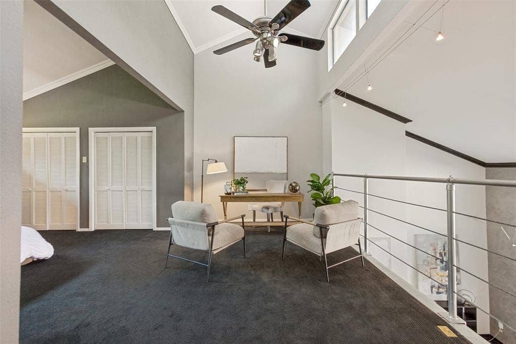 6362 Southpoint Drive, Dallas, TX 75248 Flexible upstairs living space for office or game room