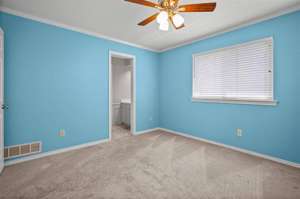 2112 Evergreen Drive, Plano, TX 75075 Bedroom 2 with Jack & Jill bathroom