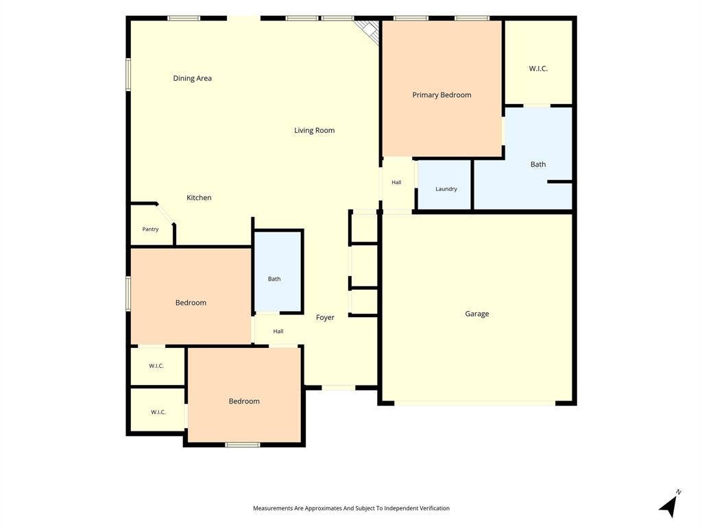 215 Greenbriar Street, Robinson, TX 76706 Floor plan