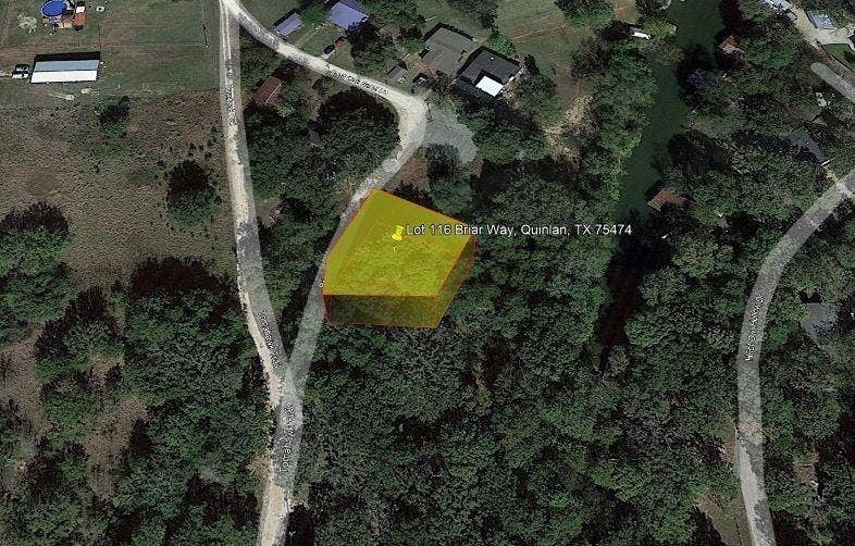 Property photo for Sec 1, Lot 116 Briar Way, Quinlan, TX