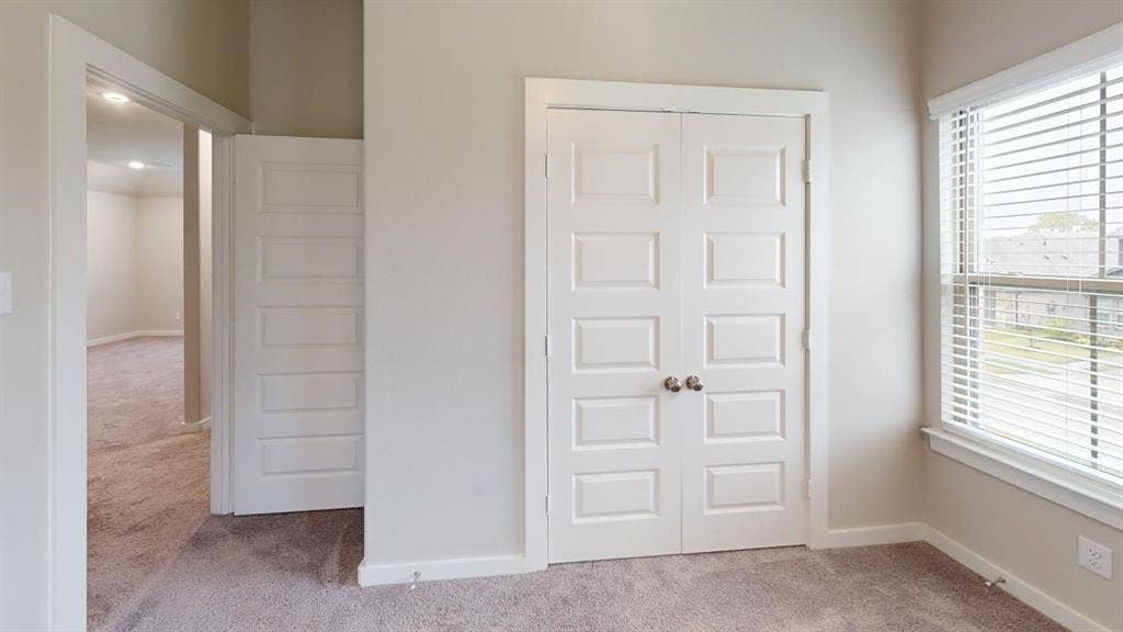 1323 Great Sand Dune Street, Royse City, TX 75189 Neutral-toned room with plush carpet flooring, featuring a window with white blinds and white trim