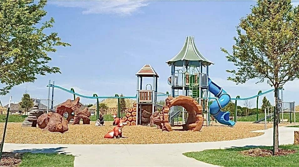 7212 Gray Wolf Lane, McKinney, TX 75071 View of community playground