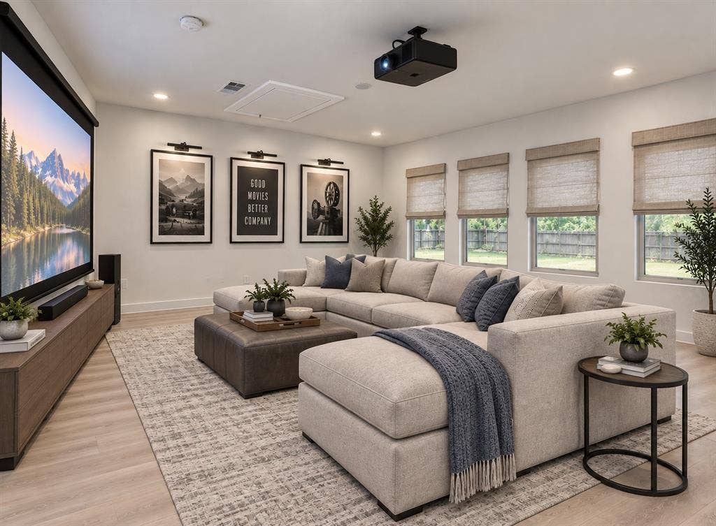 Large Bonus Room 20x16 - configure what's best for your Family!  Media/Game Room/5th Bedroom suite/Play Room for the Kids?