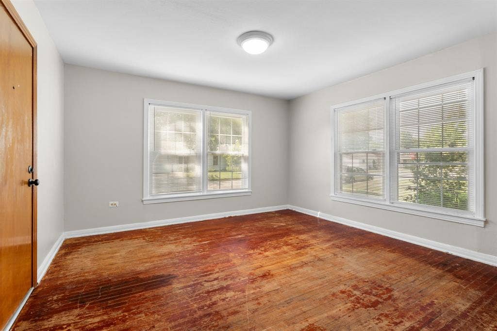 3325 Windsor Avenue, Waco, TX 76708 Bedroom with original hardwood flooring