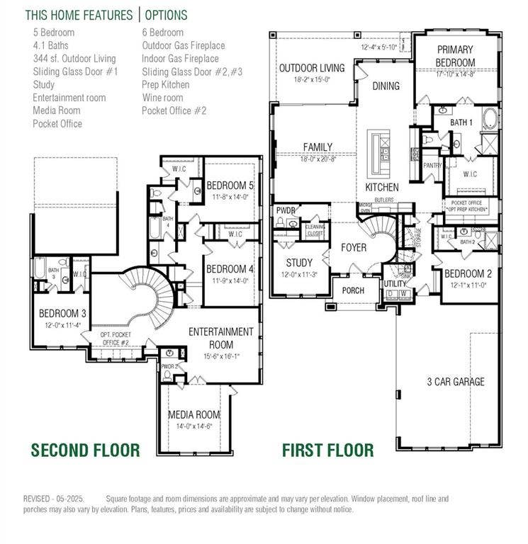 9423 Winter Bloom Street, Frisco, TX 75035 Saratoga Floorplan