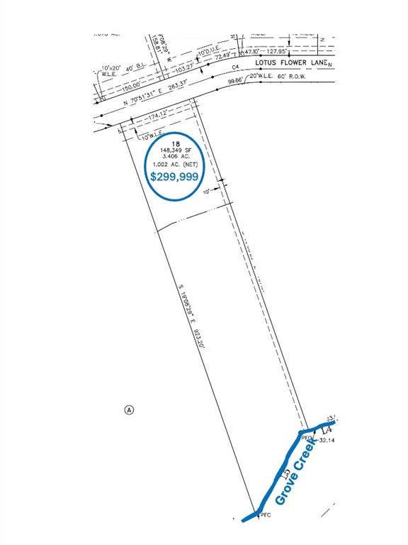 Property photo for Lot 18 BK A Lotus Flower Lane, Waxahachie, TX
