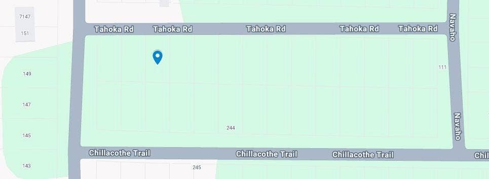 LOT 919 Tahoka Road, Mabank, TX 75156 Property Map. Displaying the geographic layout and identifying the property's location
