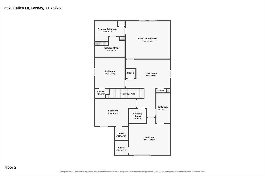 6520 Calico Lane, Forney, TX 75126 Floor plan