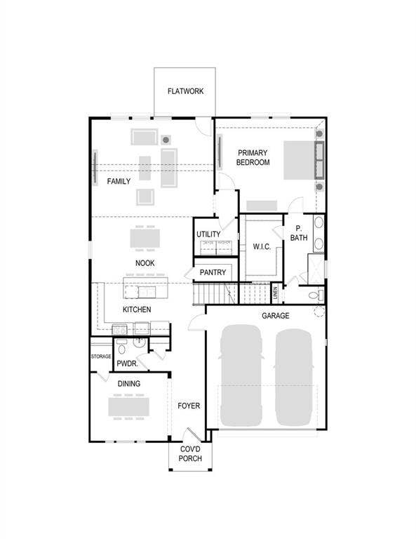 4704 Starlight Drive, McKinney, TX 75071 First Floor