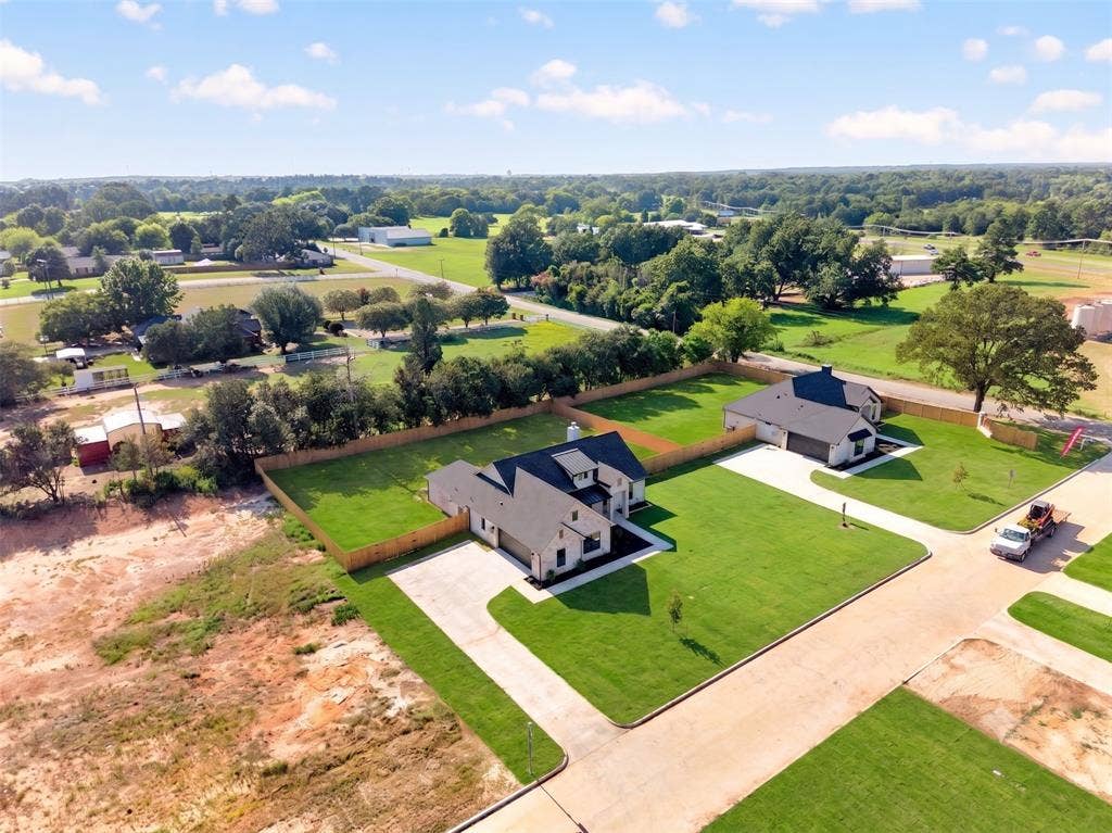 Located in Athens’ newest community, Fullingim’s Grace Haven, welcome to 306 Grace Lane. This thoughtfully designed new construction home offers a highly desirable floor plan situated on a spacious 0.50-acre lot, with plenty of room to add a pool or site-built shop. Grace Haven offers no HOA, PID/MUD tax, or city tax and is lightly deed restricted to help maintain the community’s cleanliness and long-term value.