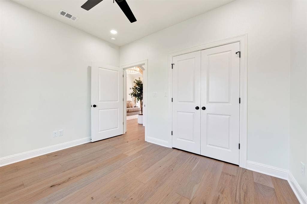 The 3rd bedroom offers natural lighting & a spacious closet for storage.