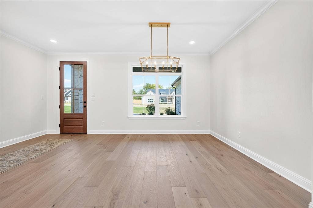 View of dining room or seating area from the living room.