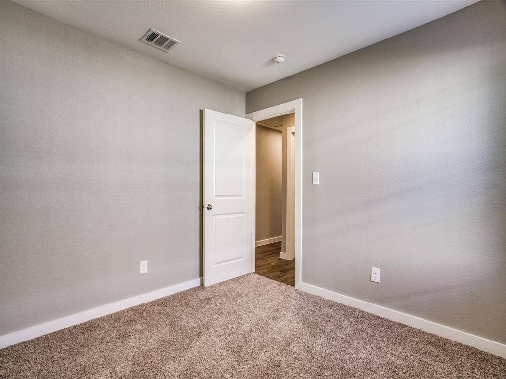 8106 Tanner Avenue, Fort Worth, TX 76116 carpet has been replaced by vinyl flooring