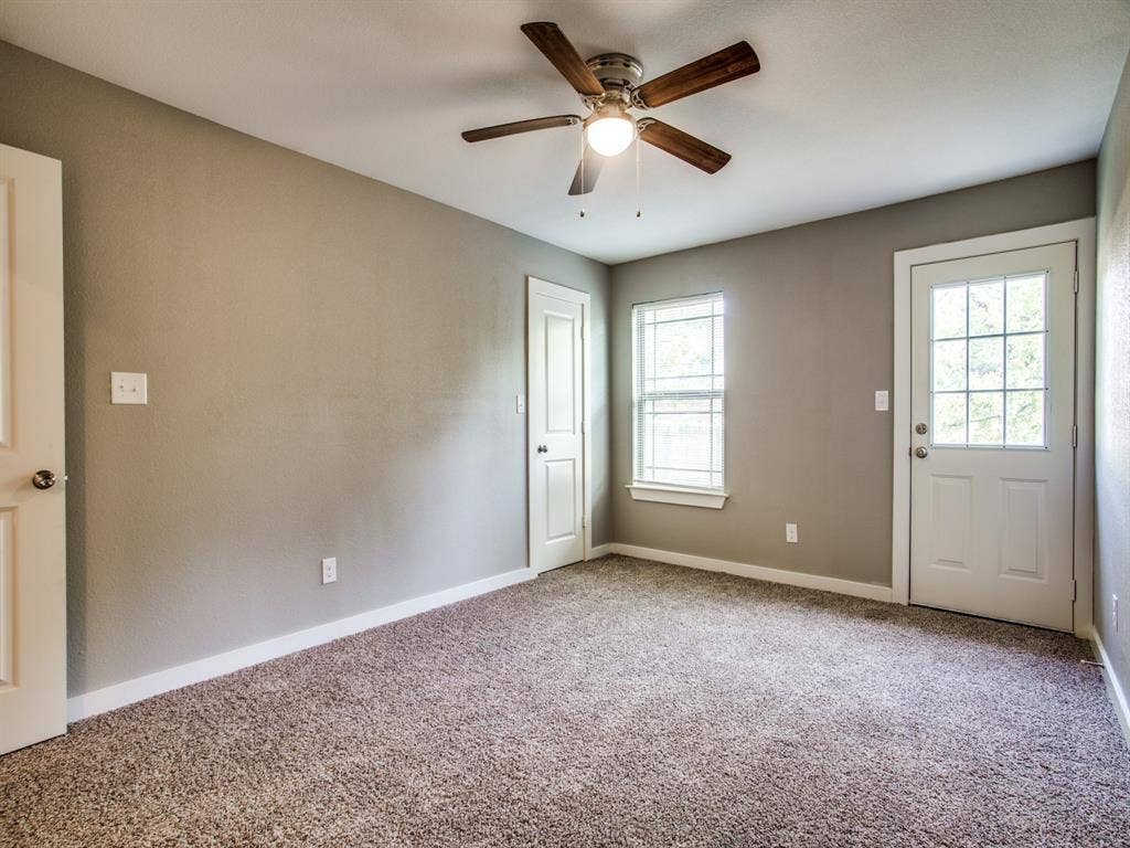 8106 Tanner Avenue, Fort Worth, TX 76116 carpet has been replaced by vinyl flooring