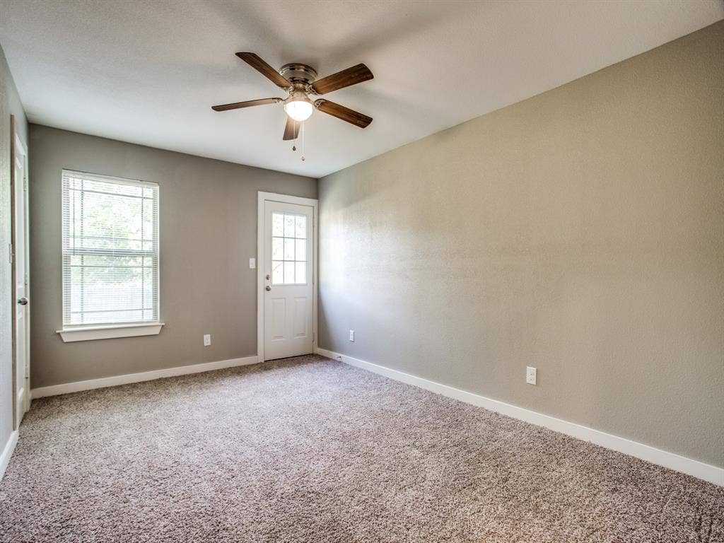 8106 Tanner Avenue, Fort Worth, TX 76116 carpet has been replaced by vinyl flooring
