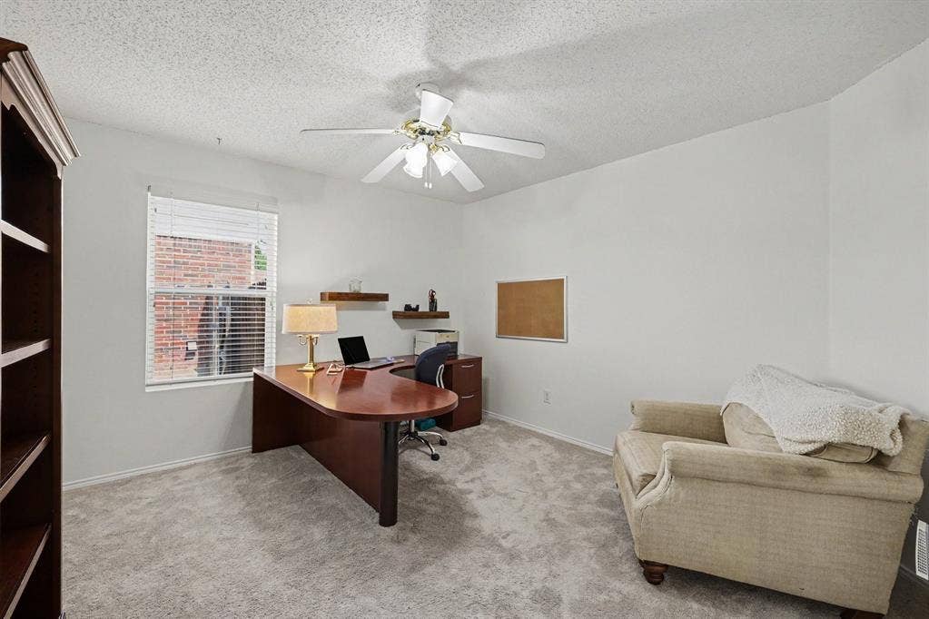 3123 Melrose Drive, McKinney, TX 75070 Guest bedroom being used as office