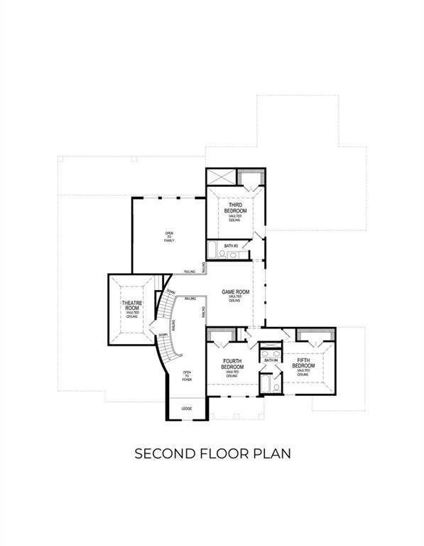 5098 Ivybridge Drive, Parker, TX 75002 Kingston PC Second Floor Plan