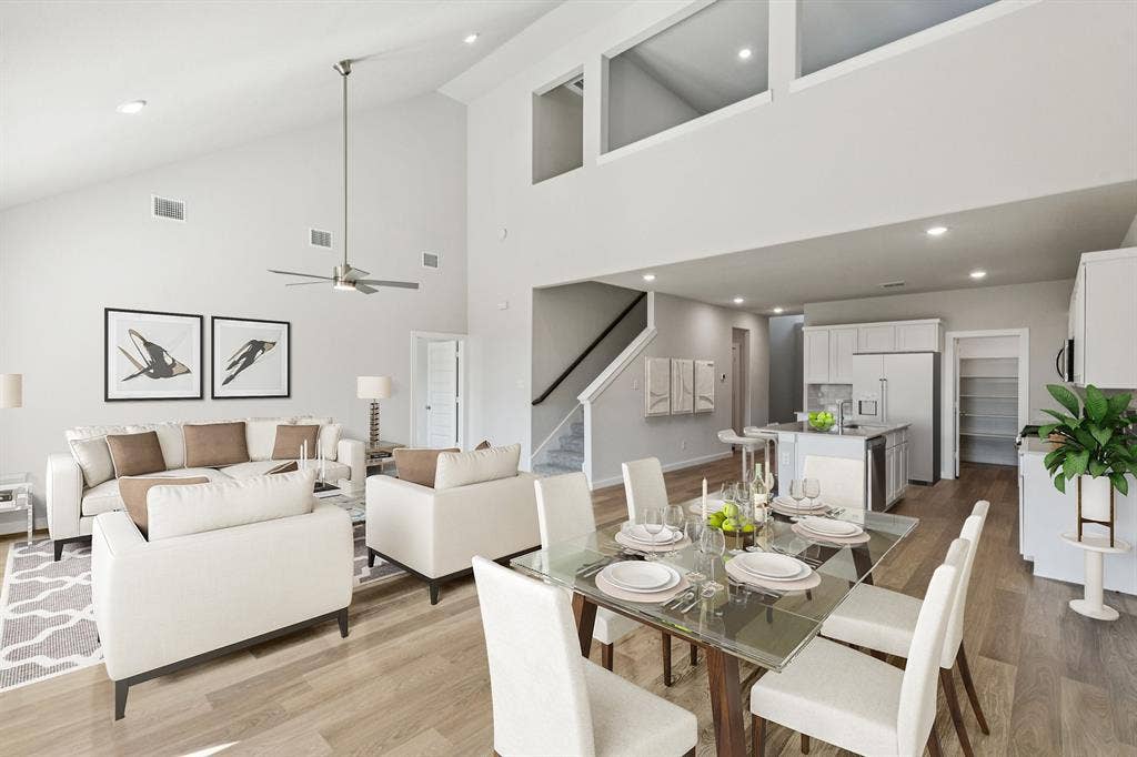 2120 Sunshining Road, Princeton, TX 75407 Open Floor Plan in the Winters home plan by Trophy Signature Homes – REPRESENTATIVE PHOTO