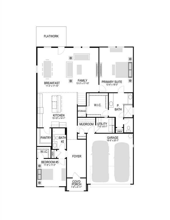 2120 Sunshining Road, Princeton, TX 75407 First Floor