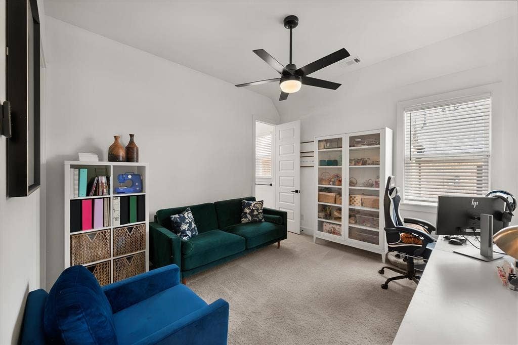 2109 Glenbrook Street, Haslet, TX 76052 This room is set up as a second office and has its own bathroom and walk in closet.