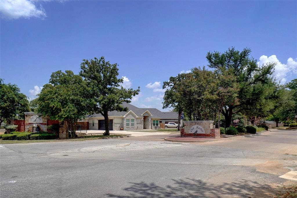 1321 Oak Harbor Boulevard, Azle, TX 76020 Entrance to neighborhood