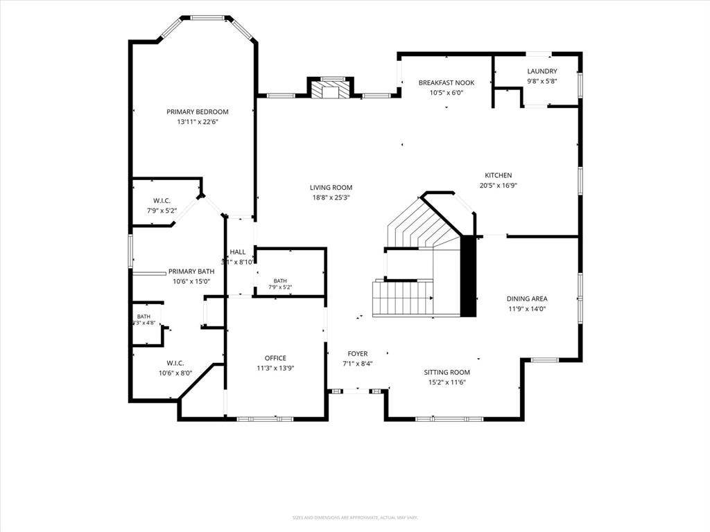 1625 Falmouth Drive, Plano, TX 75025 Floor plan