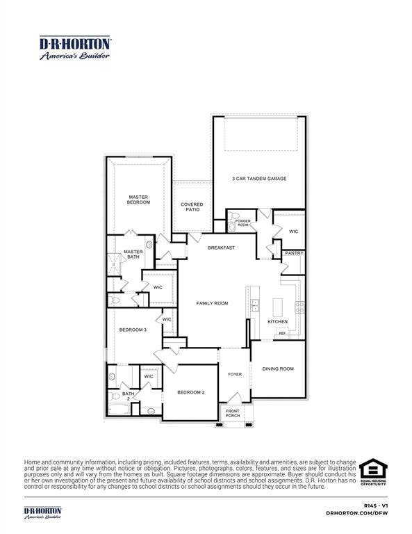 1513 North Carolina Avenue, Lancaster, TX 75134 Floor plan