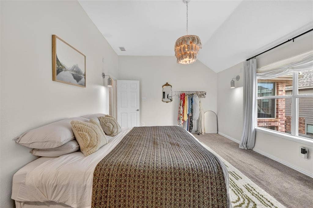 915 Saratoga Drive, Allen, TX 75013 Upstairs media room currently used as guest room