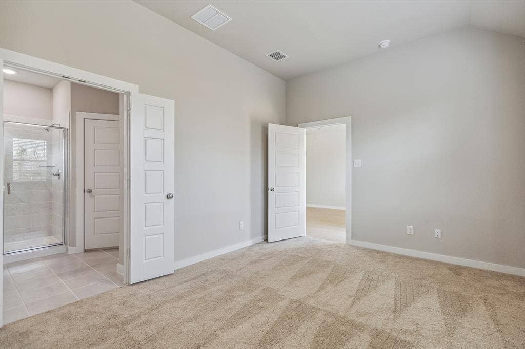 341 Millwood Road, Lavon, TX 75166 Primary Suite in the Birch home plan by Trophy Signature Homes – REPRESENTATIVE PHOTO