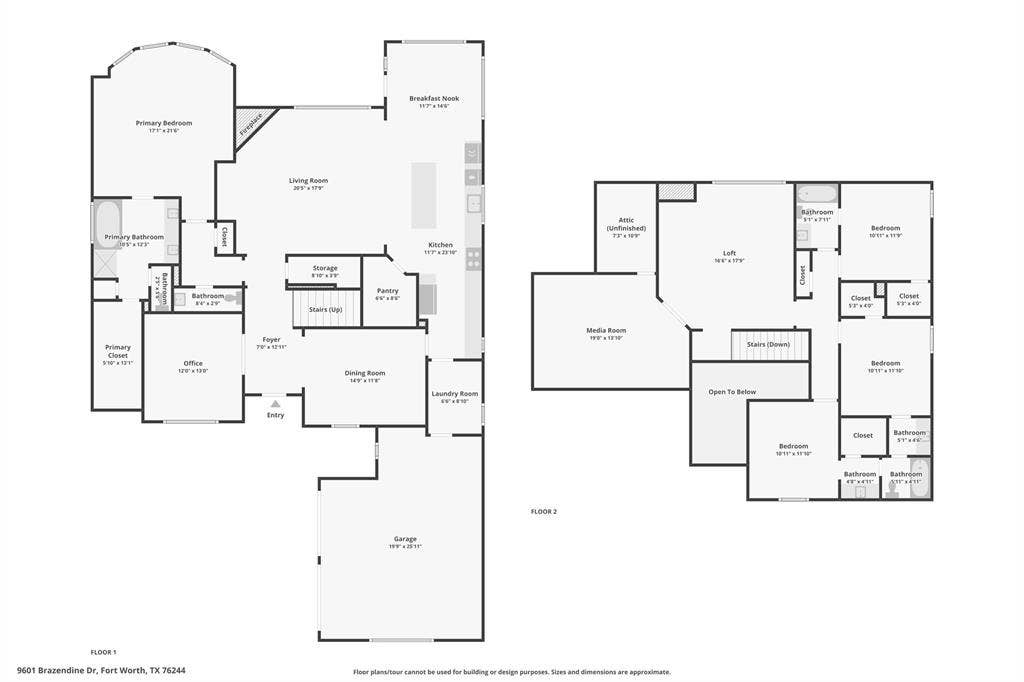 9601 Brazendine Drive, Fort Worth, TX 76244 9601 Brazendine Drive, Fort Worth, TX 76244