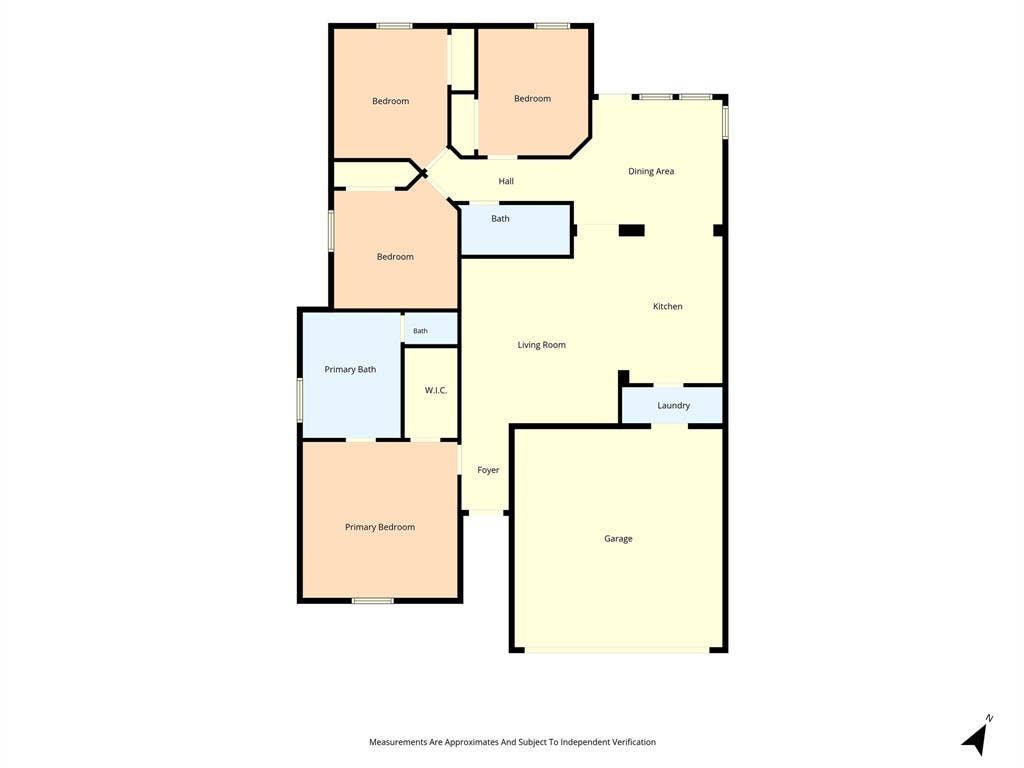 204 Raven Ridge Court, Lacy Lakeview, TX 76705 Floor plan