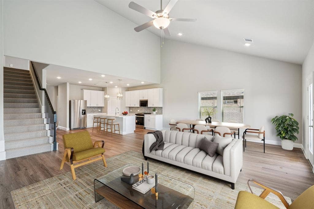 6202 Chickney Drive, Princeton, TX 75071 Photo is not of the actual home, but is an inspirational photo of builder’s model home and may depict options, furnishings, and/or decorator features that are not included.