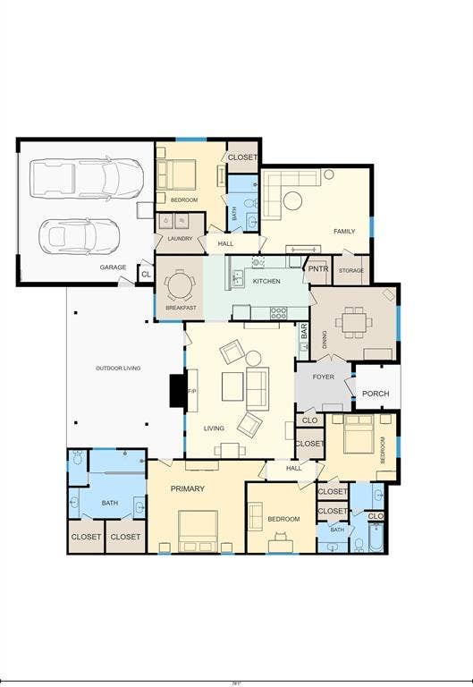 3617 Hackamore Court, Plano, TX 75023 Floor plan