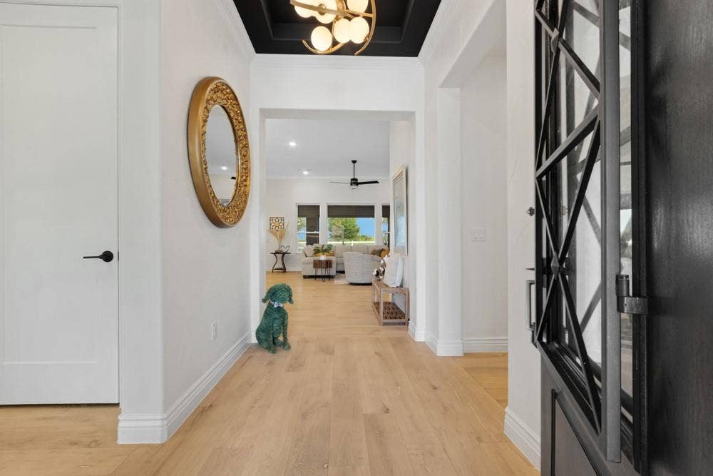 High Ceilings and Wood Flooring