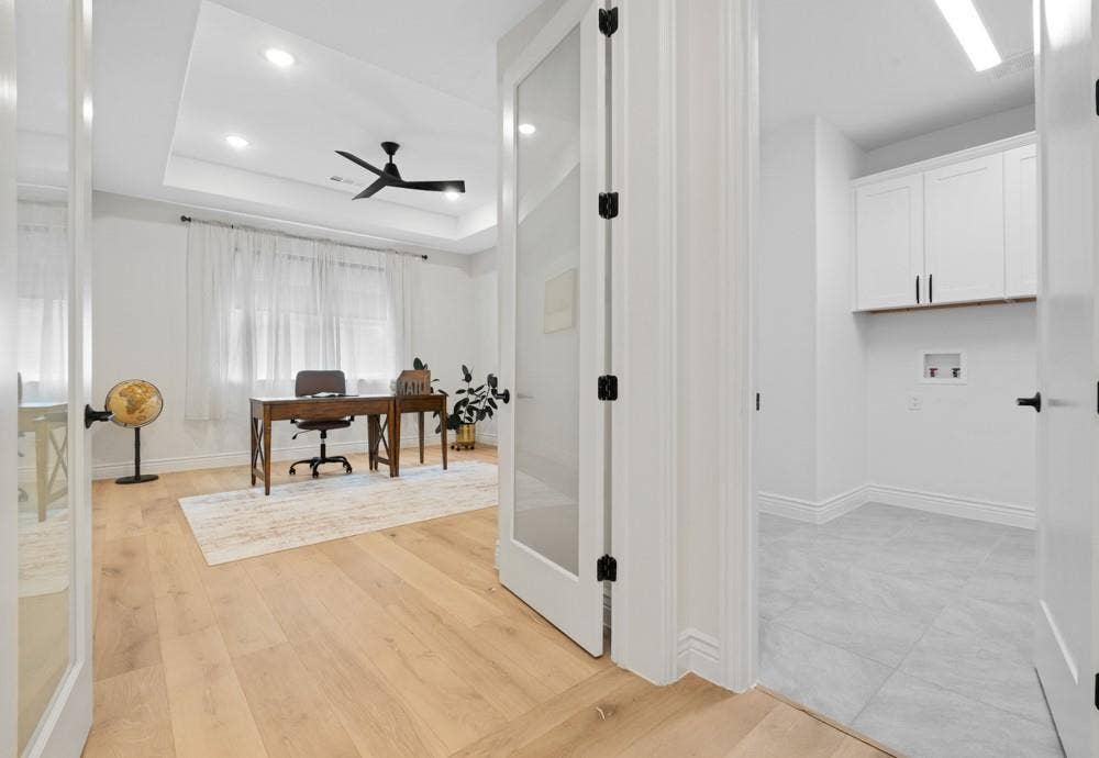 Large Laundry Room beside the Office