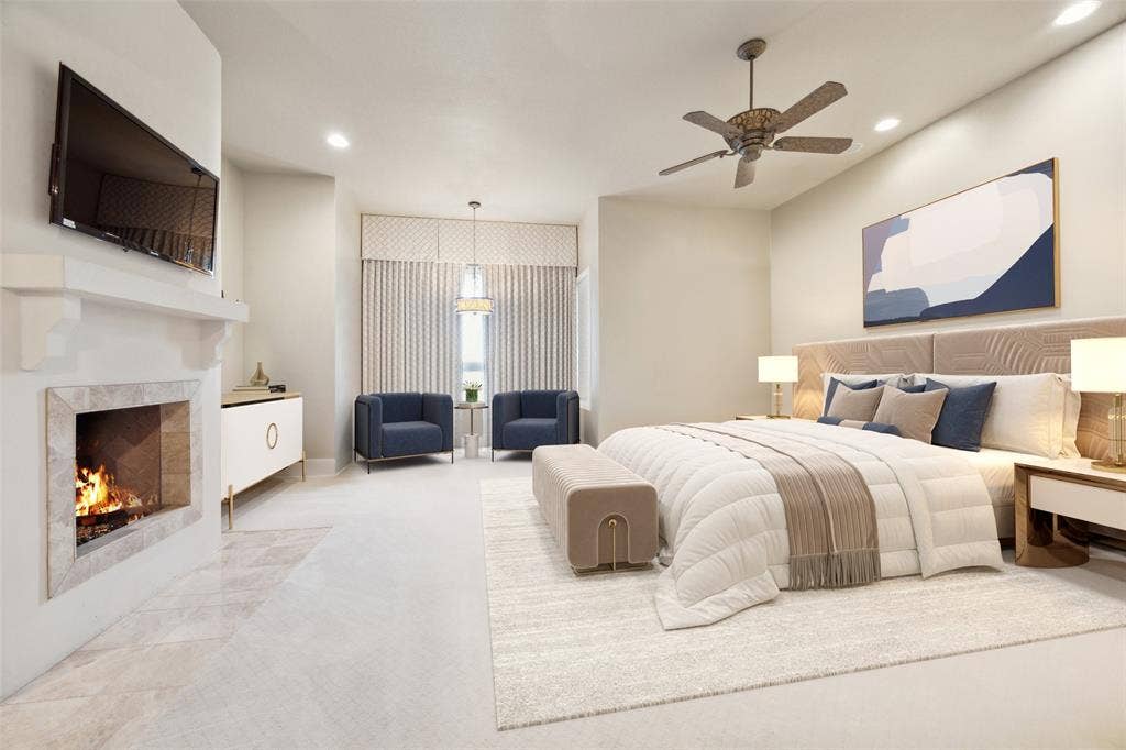 4473 Kelly Road, Aledo, TX 76008 Digitally Staged
