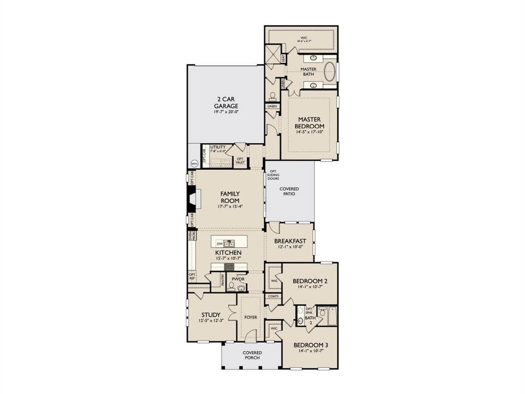 1107 Maverick Drive, Allen, TX 75013 Floor plan