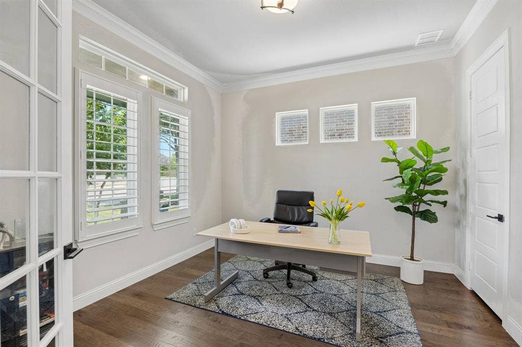 1107 Maverick Drive, Allen, TX 75013 4th bedroom used as an office